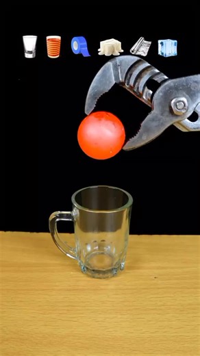 1000°C Hot Red Ball vs Everything.. #creatorsearchinsights #satisfying #hotball #experiments #science