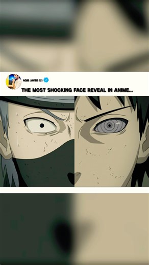 The Most Shocking Face Reveal In Anime History 🥶😈| Obito Face Reveals | Naruto Shippuden