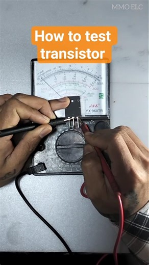 How to test transistors with a multimeter #repair #electronic #service ‪@mmoelectronic‬