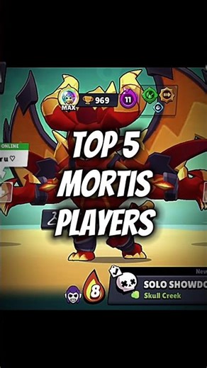 Top 5 BEST Mortis Players in Brawl Stars (2025)#brawlstars #shorts
