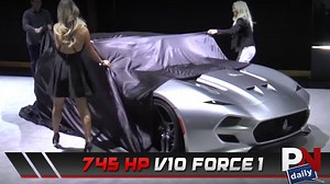 497K views · 4.1K reactions | The 745 HP 8.4L V10 Supercar Called The Force 1! PowerNation Daily Hosted By: Gannon Pritchard "Hollywood" | Powerblock TV | Facebook