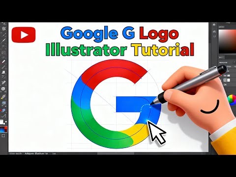 How to Make Google Logo in Illustrator | Step by Stepgoogle