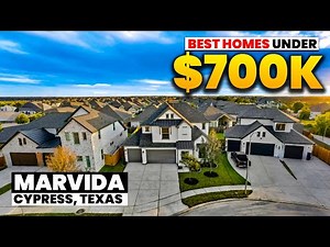 These Cypress Texas New Homes Under $700k Have Everything Your Family Needs