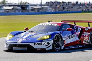 Ford GT falters in race debut, sets sights on repeating history in LeMans