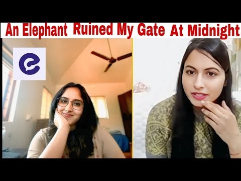 English Speaking Practice with Reshma|Life in a Remote Village: Elephants & Teaching‪@EnglishYaari‬