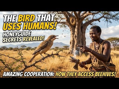 🐦 How Honeyguide Birds Help Humans Find Beehives