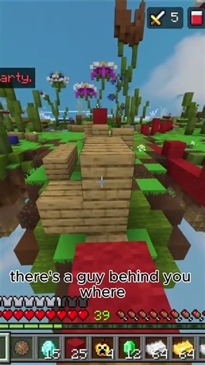 Yo Printer There's a guy behind you #minecraft #hiveskywars #bedwars #hivemc