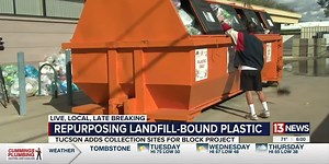 Tucson expands plastic recycling sites for block project