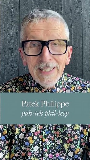 How to Pronounce Tag Heuer, Audemars Piguet, Patek Philippe and More with Simon Doonan #watches