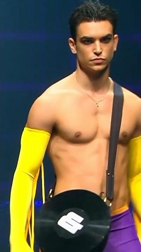 Bold and colorful men’s swimwear: MR&G Design runway show