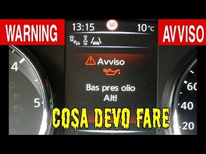Low Engine Oil Pressure Warning or Light, What Do I Do? Nissan Qashqai and All Cars