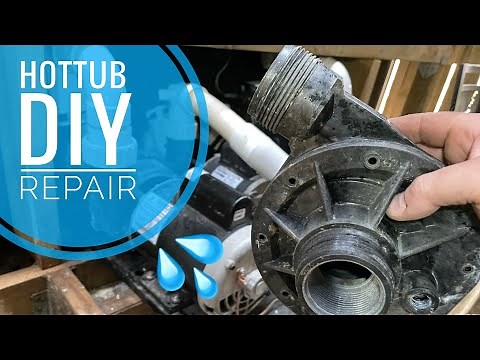 Beachcomber Hottub Wet end pump replacement DIY Installation