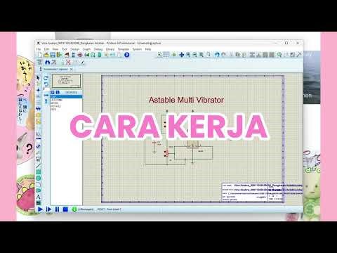 UAS Praktikum Rangkaian Digital – Rangkaian Astable Multi vibrator – Vina Azahra 0901128229048