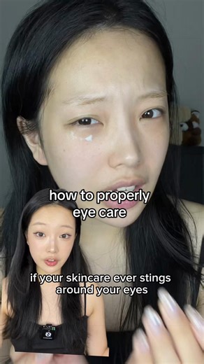 How to properly eye care without irratation?!.. I’ve learnt the hard way after getting burn by strong actives… Ad @AXIS-Y Store US #AXISYAXISYEyeserum #vegancollagen #peptide #eyeserum