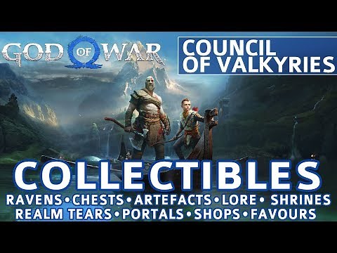 God of War - Council of Valkyries All Collectible Locations (Ravens, Chests, Artefacts, Shrines)