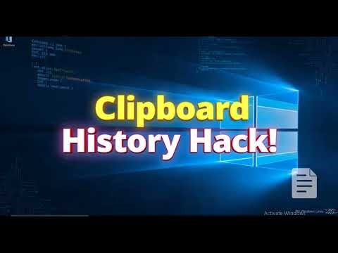 How to create a clipboard history that cycles on paste in Windows 10
