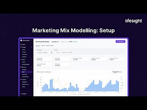 Build a Marketing Mix Model in minutes | Lifesight