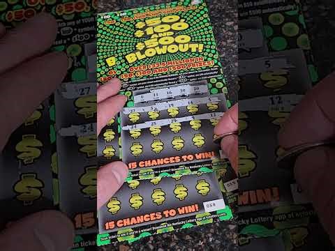 Kentucky Lottery Ticket Scratch Offs Put to the Test