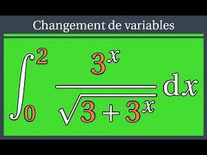Exercice : Calcul intégral et changements de variables