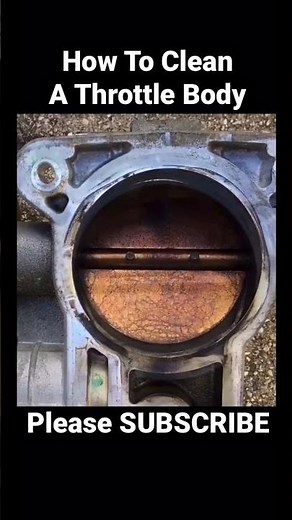 How to clean a Throttle Body...very easy. Full video on my YouTube channel.