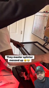 They got master splinter messed up😩😭 #funnyreels #funnyvideos #funny | Robert Miley Jr.