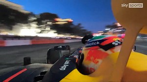 188K views · 10K reactions | That Las Vegas launch 朗 Lewis Hamilton, Sergio Perez and George Russell put on a dazzling demonstration run for the Las Vegas Grand Prix  | Sky Sports F1 | Facebook