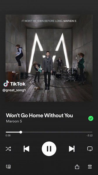 Won’t Go Home Without You - Maroon 5 Hits