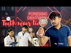 Forensic Odontology Explained | How Teeth Solve Crime Cases 🦷🔍