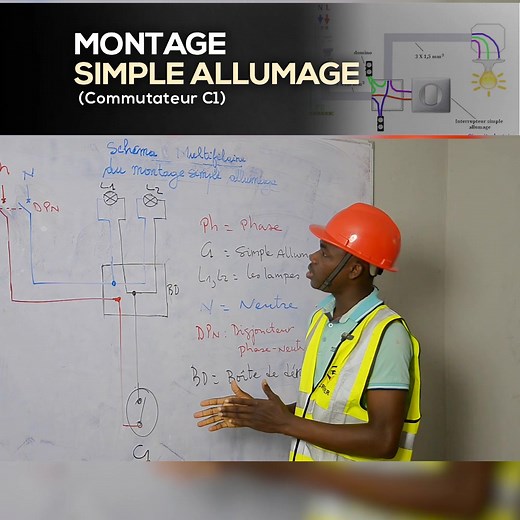 Apprendre le câblage simple d'allumage avec C1