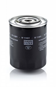 W 1140/1 MANN-FILTER Oil filter 3/4-16 UNF, Spin-on Filter for VW LT | AUTODOC price and review
