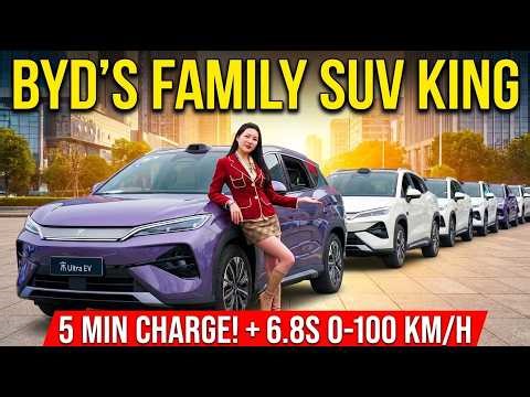 5-Minute Quick Charge?! ⚡ BYD Song Ultra Review: The Ultimate Family SUV?