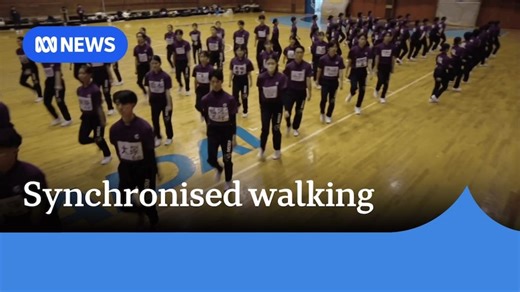 How synchronised walking became a smash hit in Japan