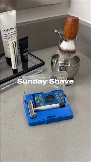 Old School Sunday Shave 💈#shaving #safetyrazor