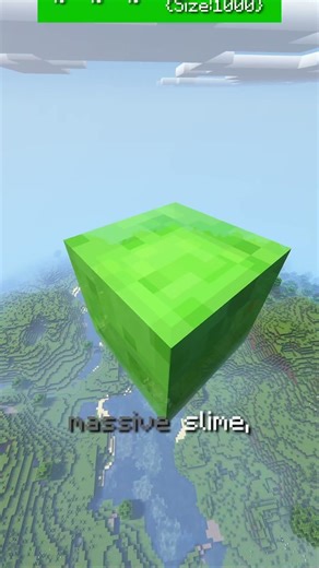 I Spawned a Slime That Breaks Minecraft