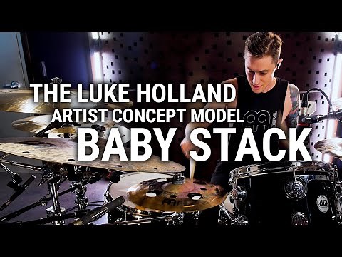 Meinl Cymbals - Luke Holland - Artist Concept Model 10/12" Baby Stack