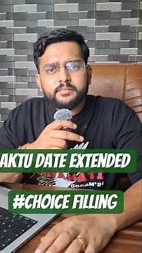 🚨 UPTAC 2026 Big Update | AKTU Counselling Date Extended! #uptac2026 #AKTU2026#AKTUCounselling