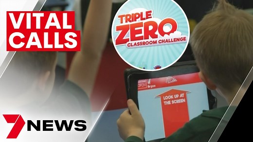 A new app is teaching some very valuable lessons to our youngest students, showing them exactly what to do in an emergency. The Triple Zero Kids' Challenge is designed like a smartphone game but aimed at giving real world knowledge when you need it most. 7NEWS at 6pm. More local news: 7news.com.au/news/Sydney #TripleZeroKidsChallenge #7NEWS | 7NEWS Sydney