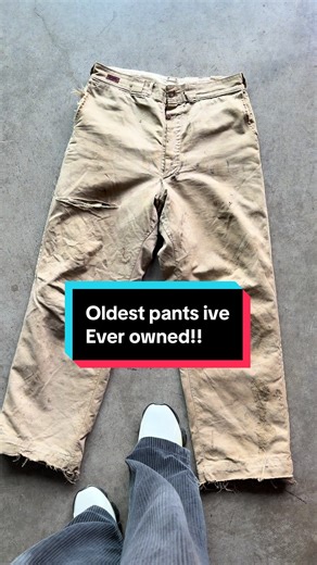 1940s dickies army cloth khakis avaliabe now in store and online. More heat coming as well #clutch #dallas #truevintage #1940s #vintage