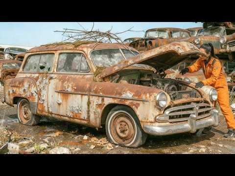 ASMR Car Restoration | 1952 Nash Rambler Station Wagon | Full Rebuild From Worn To Showroom Icon