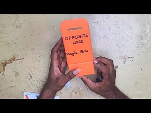 Magic Box of Opposite words