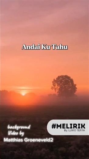 ANDAI KUTAHU - UNGU #liriklagu