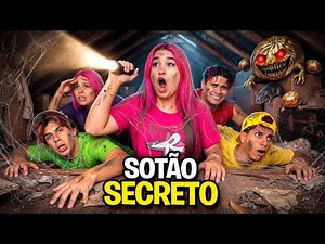 WE FOUND A SECRET ATTIC IN THE MANSION *There was a stranger in there!