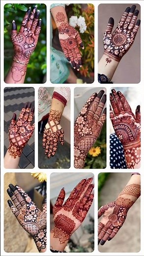 most beautiful mehndi designs 😍✨ full hand mehndi design/trending mehndi designs