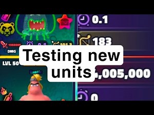 Testing new units (spongebob tower defense) op unit