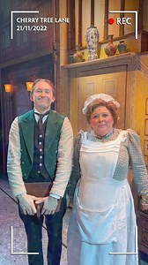 LIVE from Cherry Tree Lane. 🎥 Mrs Brill and our new Robertson Ay reporting for duty! #MaryPoppins | Mary Poppins - The Musical