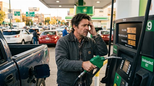 Drivers are stockpiling gas in 90-gallon slip tanks as prices approach $4 a gallon