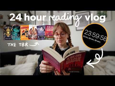 How much can I read in 24 hours? 📖🎧 24 hour reading challenge