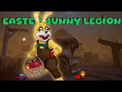 The Easter Bunny LEGION has the BEST AURA BUILD! | Dead by Daylight