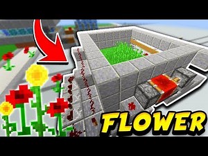 Minecraft: Automatic Flower / Grass Farm Tutorial