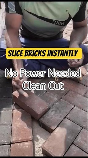 Genius Manual Brick Cutter That’s Changing Construction Work!